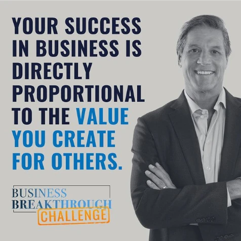 A quote related to Business growth